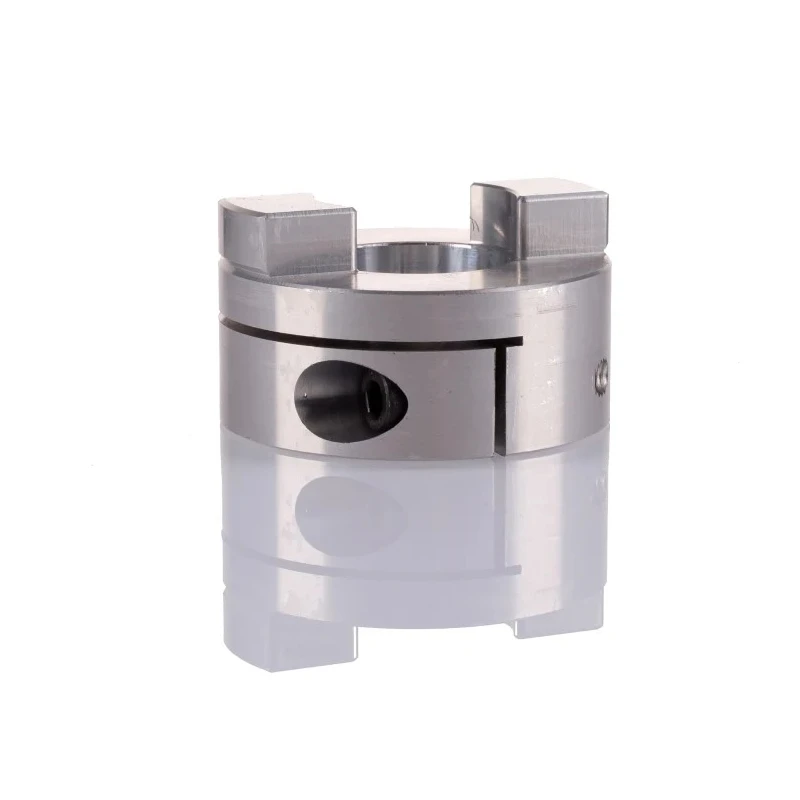 Huco 50 mm OD Clamp Style Flexible Power Transmission Coupler 24mm Bore Finished with Keyway 50 mm Length 452H50.51