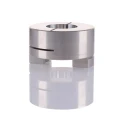 Huco 50 mm OD Clamp Style Flexible Power Transmission Coupler 24mm Bore Finished with Keyway 50 mm Length 452H50.51