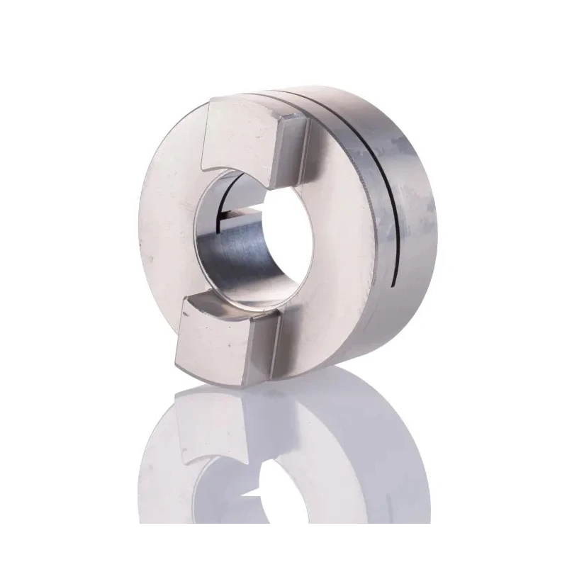 Huco 50 mm OD Clamp Style Flexible Power Transmission Coupler 24mm Bore Finished with Keyway 50 mm Length 452H50.51