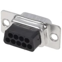 Amphenol Communications Solutions 9 Way Straight Cable D-Sub Connector Male L777RR