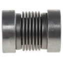 Huco Aluminium Hub Stainless Steel Bellows Flexible Coupler 16 mm OD, 21 mm Length 550.16.2020