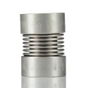 Huco Aluminium Hub Stainless Steel Bellows Screw Style Flexible Coupler 16 mm OD 21 mm Length 550.16.1820