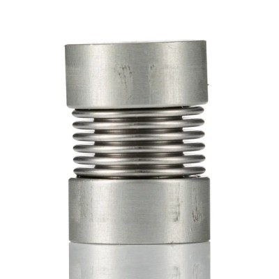 Huco Aluminium Hub Stainless Steel Bellows Screw Style Flexible Coupler 16 mm OD 21 mm Length 550.16.1820
