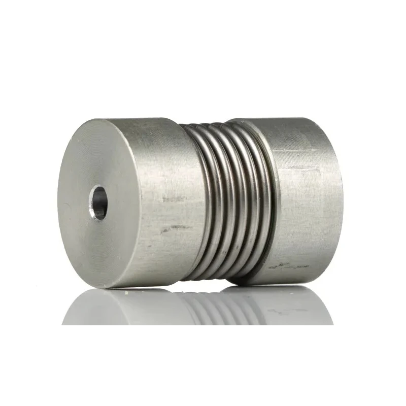 Huco Aluminium Hub Stainless Steel Bellows Screw Style Flexible Coupler 16 mm OD 21 mm Length 550.16.1820