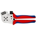 Knipex Crimp Tool for Turned Contacts, 250mm Length, Wire Size 0.14 to 6 mm², Model 97 52 65 DG RS