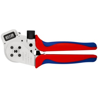 Knipex Crimp Tool for Turned Contacts, 250mm Length, Wire Size 0.14 to 6 mm², Model 97 52 65 DG RS