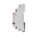 ABB Screw Clamp Red LED Indicator, 250V AC, 16A, IP20 Plastic Body, Rectangular Shape E219 Series 2CCA703401R0001 E219-C