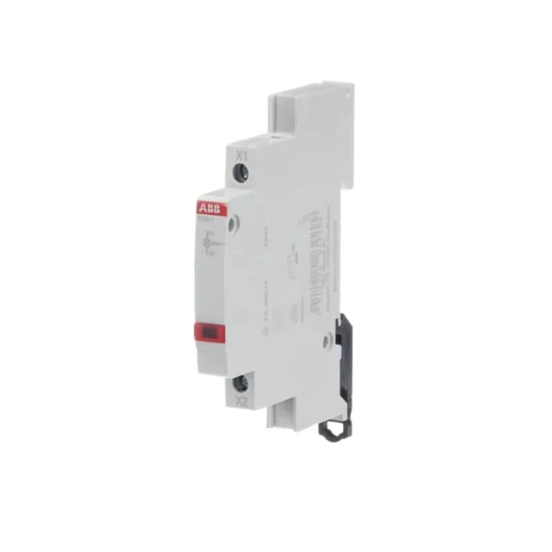 ABB Screw Clamp Red LED Indicator, 250V AC, 16A, IP20 Plastic Body, Rectangular Shape E219 Series 2CCA703401R0001 E219-C