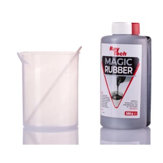 Raytech Potting Compound Rubber Bi-Component Liquid Insulation 500 g Magic-rubber