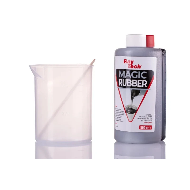 Raytech Potting Compound Rubber Bi-Component Liquid Insulation 500 g Magic-rubber