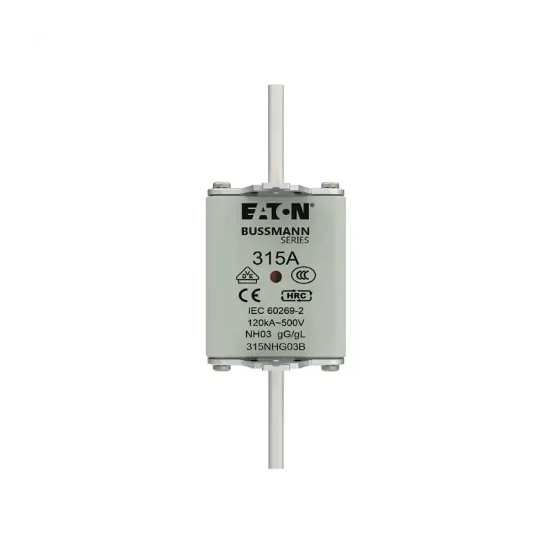 Eaton NH Fuse 315A Current Rating 500V Voltage NH03 Fuse Size with High Rupture Capacity NH03
