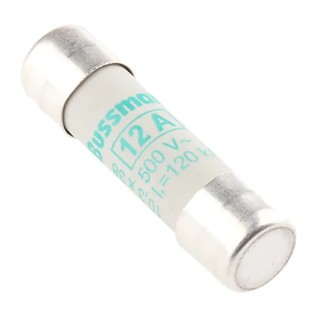 Eaton 12A Ceramic Cartridge Fuse 10 x 38 mm 500V AC C10M12