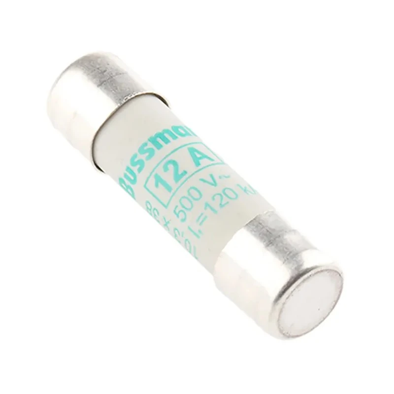 Eaton 12A Ceramic Cartridge Fuse 10 x 38 mm 500V AC C10M12