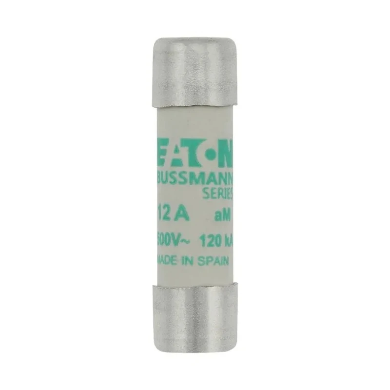 Eaton 12A Ceramic Cartridge Fuse 10 x 38 mm 500V AC C10M12