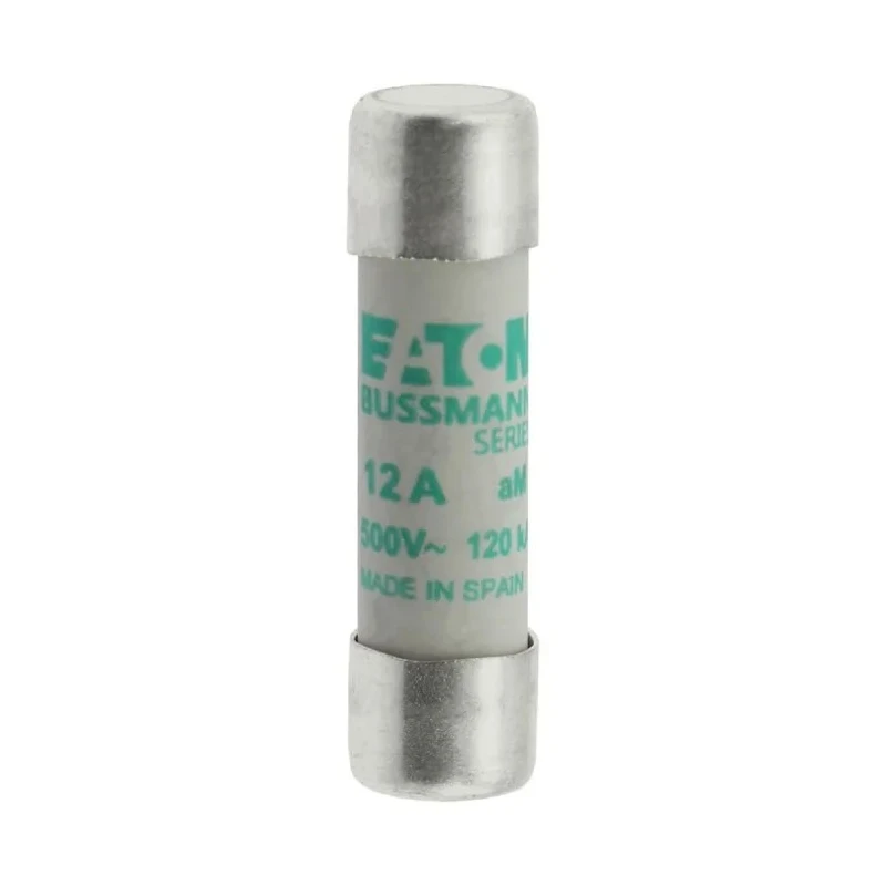 Eaton 12A Ceramic Cartridge Fuse 10 x 38 mm 500V AC C10M12