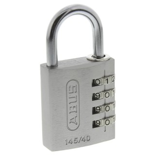 ABUS Combination Padlock Steel Aluminium Safety Padlock Weatherproof 6 mm Shackle 40mm Body 0036984