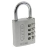 ABUS Combination Padlock Steel Aluminium Safety Padlock Weatherproof 6 mm Shackle 40mm Body 0036984