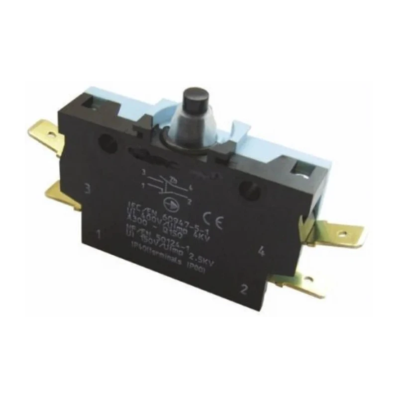 Crouzet Plunger Micro Switch with Screw Terminal 6A 250V AC IP40 83242020