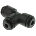 John Guest PM Series Pneumatic Fitting Tee Tube-to-Tube Adapter Push-in 4 mm PM0204E