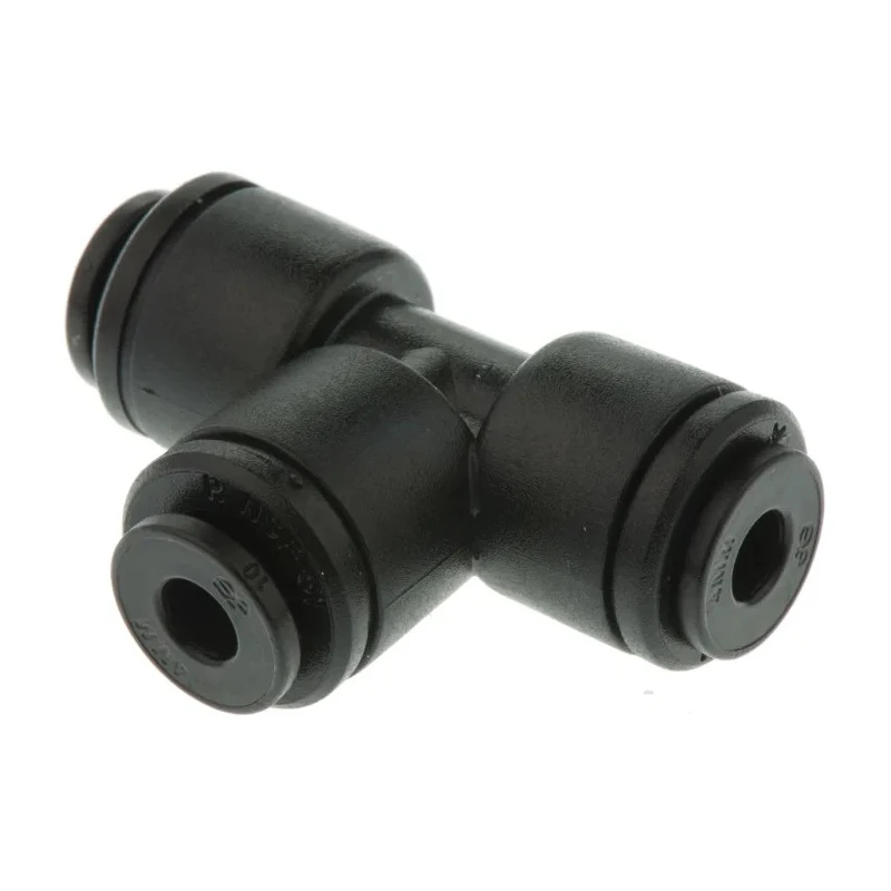 John Guest PM Series Pneumatic Fitting Tee Tube-to-Tube Adapter Push-in 4 mm PM0204E