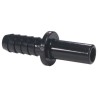 John Guest PM Series Acetal Copolymer Pneumatic Reducer Nipple Fitting, 8 mm Push-in to 6 mm Push-in PM250806E