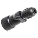 Legrand 16A 250V France Mains Connector Black Cable Rubber Plug-In 0 504 41