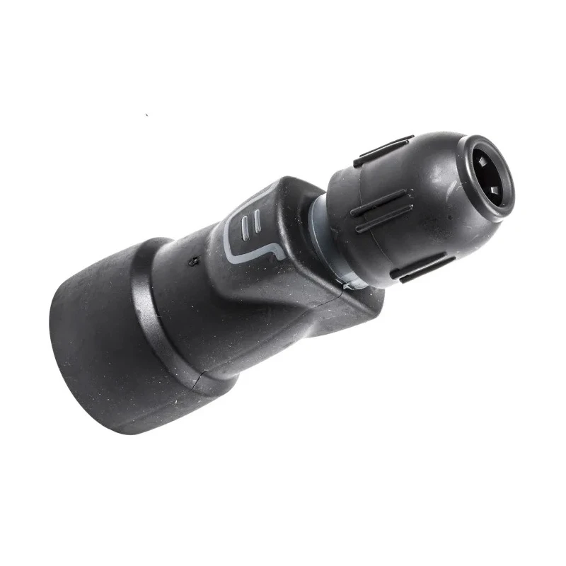 Legrand 16A 250V France Mains Connector Black Cable Rubber Plug-In 0 504 41