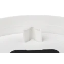 RS PRO White Analogue Wall Clock 215 mm Diameter Plastic Case Quartz Movement 706-4789