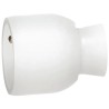 Legrand 16A 250V French 2P+E Mains Connector White Polymer Cable Mount Screw Termination 0 504 17