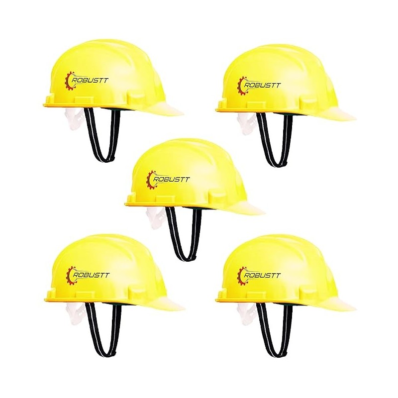 Buy Robustt X Shree Jee Nape Adjusment-Safety Yellow Helmet