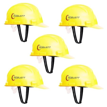 Buy Robustt X Shree Jee Nape Adjusment-Safety Yellow Helmet