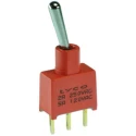 TE Connectivity Gemini AE Series Toggle Switch, PCB Mount, On-Off-On, SPDT, Through Hole Terminal, 28 V dc, 115 3-1825142-0