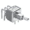 TE Connectivity DPDT On-Off-On Toggle Switch, PCB Mount, Through Hole Terminal, 28 V dc 20 V ac, Phenolic Actuator, 1825139-2