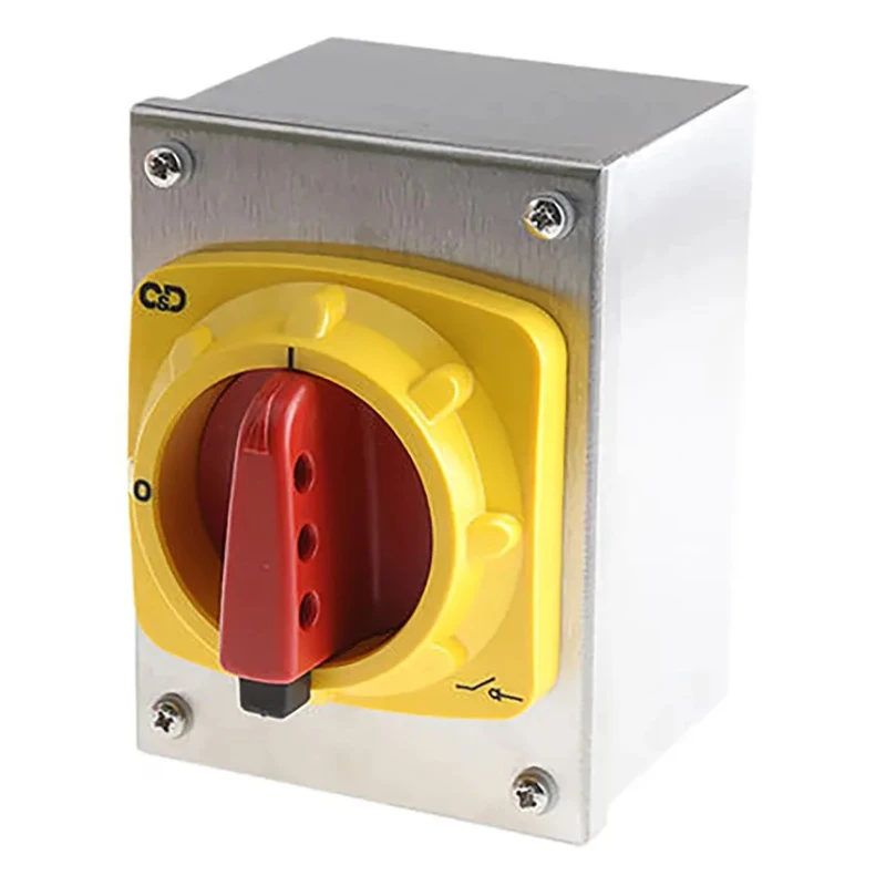 Craig & Derricott 3-Pole Base Isolator Switch IP65 63A 30 kW 