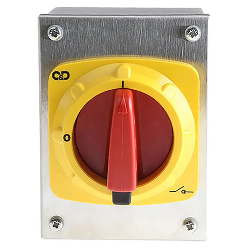 Craig & Derricott 3-Pole Base Isolator Switch IP65 63A 30 kW 