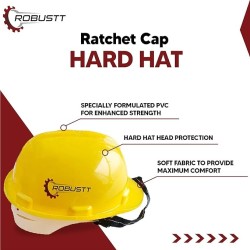 Buy Robustt X Shree Jee Nape Adjusment-Safety Yellow Helmet