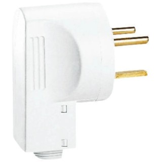 Legrand 32A 250V French Mains Connector White Cable Polymer Screw 0 558 02