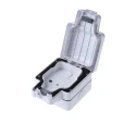 MK Electric 13A 1 Gang Switched Fused Spur BS 1363 Pt. 2 IP66, IP56 K56410WHI