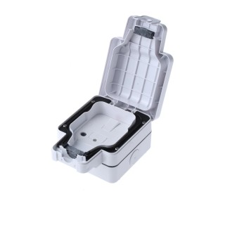 MK Electric 13A 1 Gang Switched Fused Spur BS 1363 Pt. 2 IP66, IP56 K56410WHI
