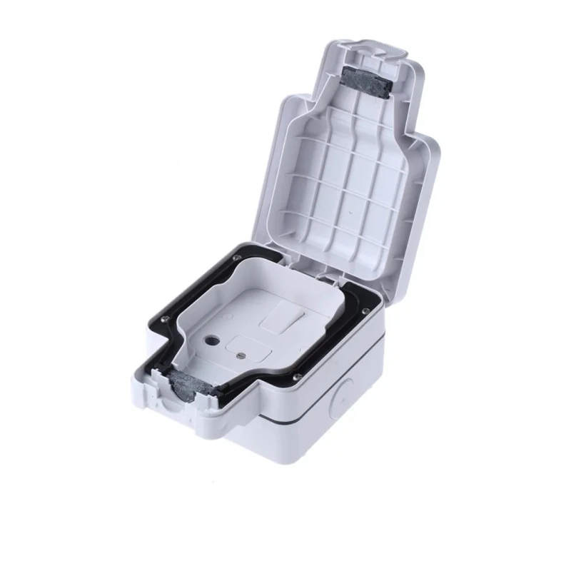 MK Electric 13A 1 Gang Switched Fused Spur BS 1363 Pt. 2 IP66, IP56 K56410WHI