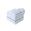 MK Electric 13A 1 Gang Switched Fused Spur BS 1363 Pt. 2 IP66, IP56 K56410WHI