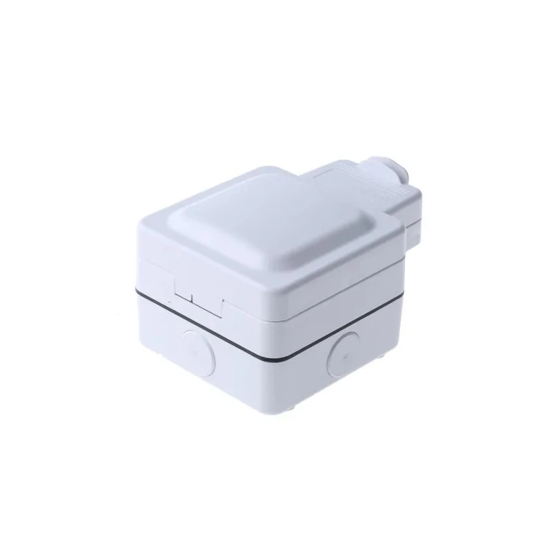 MK Electric 13A 1 Gang Switched Fused Spur BS 1363 Pt. 2 IP66, IP56 K56410WHI