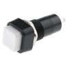 Lumberg Push Button Switch Panel Mount 12 mm Cutout SPST Latching IP40 IP67 250 V ac PBS-001A-1