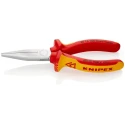 Knipex 1-Piece Flat Nose Plier 160mm Overall VDE 1000V Approved Chrome Vanadium Steel 30 16 160