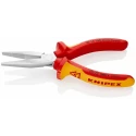 Knipex 1-Piece Flat Nose Plier 160mm Overall VDE 1000V Approved Chrome Vanadium Steel 30 16 160