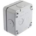MK Electric Grey 1 Way 2 Gang Flush Mount Light Switch 10A 250V Masterseal K56402GRY