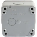MK Electric Grey 1 Way 2 Gang Flush Mount Light Switch 10A 250V Masterseal K56402GRY