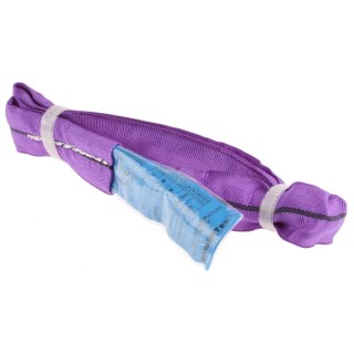 RS PRO 1 m Purple Round Lifting Sling Endless Polyester Material 1t Capacity 729-3044