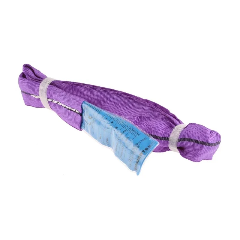 RS PRO 1 m Purple Round Lifting Sling Endless Polyester Material 1t Capacity 729-3044