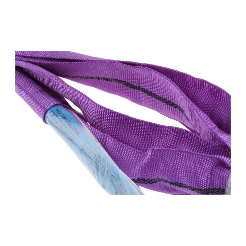 RS PRO 1 m Purple Round Lifting Sling Endless Polyester Material 1t Capacity 729-3044